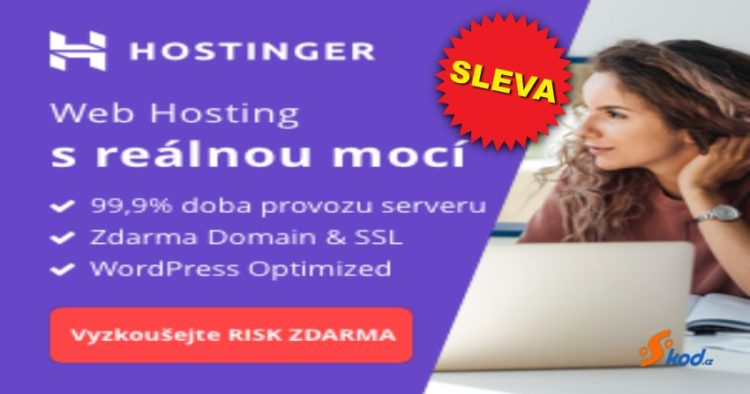 hostinger sleva